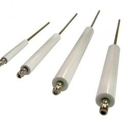 Electrodo de ignición y detección con resistencia incorporada