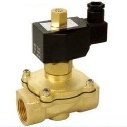 Válvula solenoide NA de acción mixta