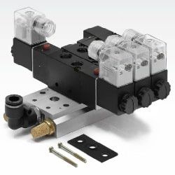 Manifold para electroválvulas neumáticas