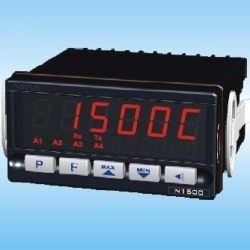 Indicador universal de procesos con hasta cuatro alarmas