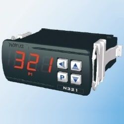 Controlador de temperatura con hasta tres salidas a relé