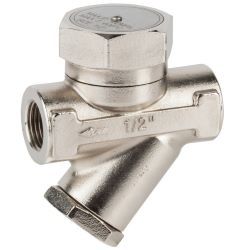 Trampa de vapor termodinámica con filtro
