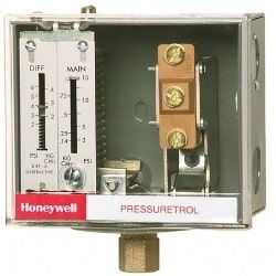 Presostato tipo Pressuretrol para vapor, aire y gases no combustibles