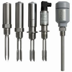 Sensor de nivel vibrante para sólidos y líquidos