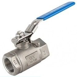 Válvula esférica inox 2 piezas paso reducido roscada