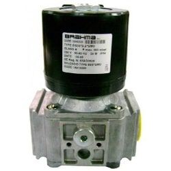 Válvula solenoide NC para gas de apertura rápida con filtro incorporado