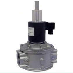 Válvula solenoide NC para gas de apertura lenta regulable