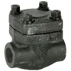 Válvula de retención a pistón clase 800 socket weld